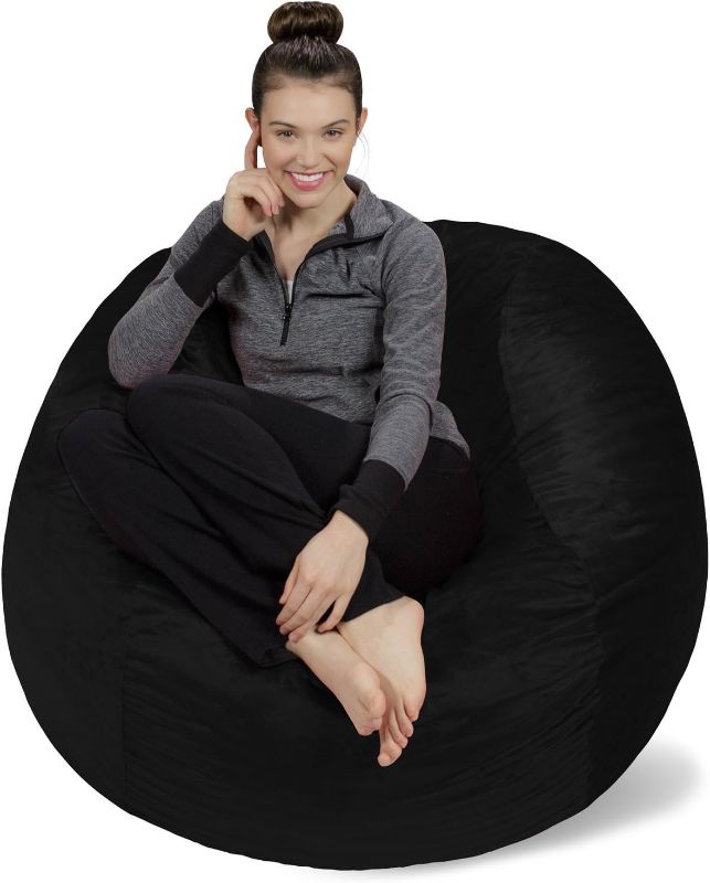 Photo 1 of (USED) *SIMILAR TO STOCK*  Plush, Ultra Soft Bean Bag Chair - Memory Foam