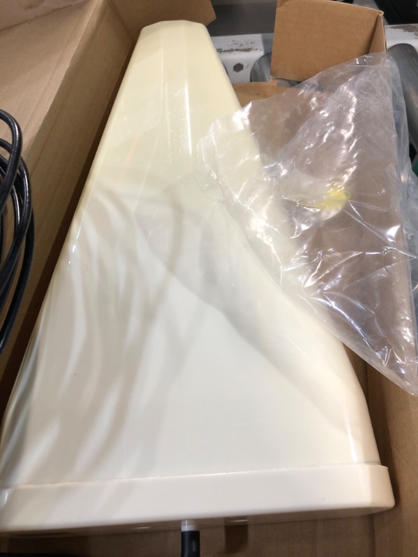 Photo 2 of **CORD DAMAGED, PARTS ONLY**11dBi Dual MIMO Wideband Directional Yagi Panel 3G 4G LTE 5G Modems Long Range Cellular Antenna with 10 Meter Cable