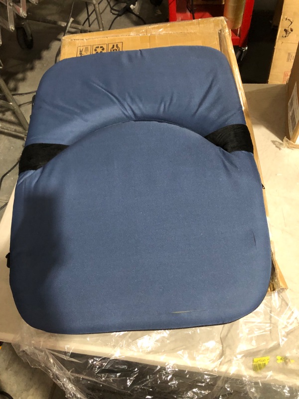 Photo 3 of **MINOR DAMAGE** Stadium Seats Cushion for Bleachers with Strong Back Support, Blue