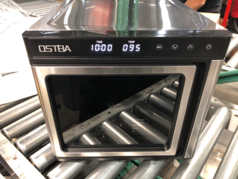 Photo 1 of OSTBA Food Dehydrator Machine, 9 Stainless Steel Trays Dehydrators for Food and Jerky, Herbs