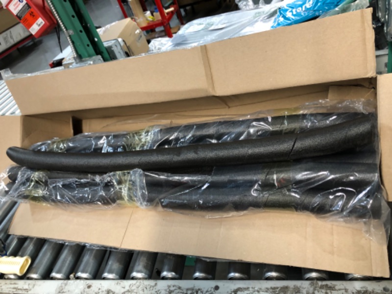 Photo 1 of 10 Pcs Pipe Insulation Foam Tube 40 Inches Multi Purpose Cushioning Pre Cut Pool Noodles 