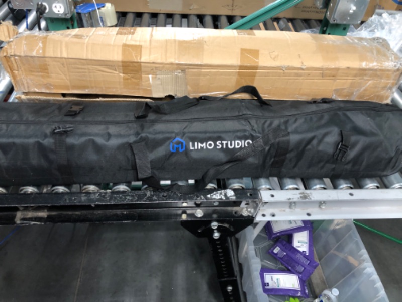 Photo 1 of LimoStudio (Heavy Duty) 20 ft. Wide x 10.3 ft. Tall Backdrop Stands, High Stability with 1.45" Thick Pole, Adjustable Width & Length