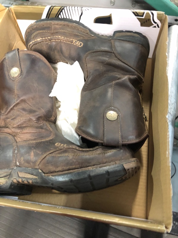 Photo 2 of (USED) Georgia Boot Athens Pull-On Work Boot 11 Dark Brown