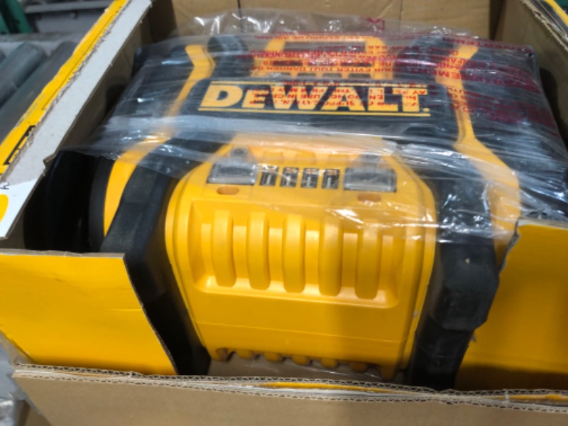 Photo 4 of ***SEE NOTES***DEWALT DXAEPS14 1600 Peak Battery Amp 12V Automotive Jump Starter/Power Station, Yellow with 500 Watt AC Power Inverter, 120 PSI Digital Compressor, and USB Power