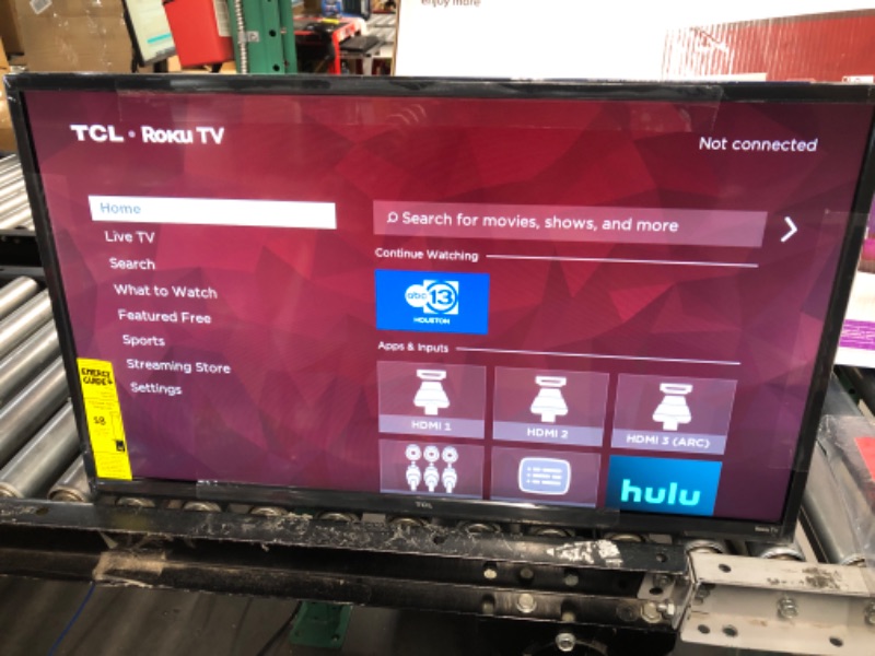 Photo 3 of TCL 32" Class 3-Series HD 720p LED Smart Roku TV - 32S355