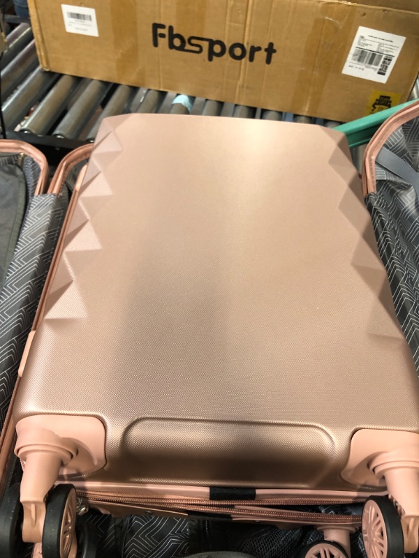 Photo 3 of * used item * good condition * see images * 
3PCS Hardshell Suitcase Set Roller Luggage Travel Set Spinner,Soft Rosegold
