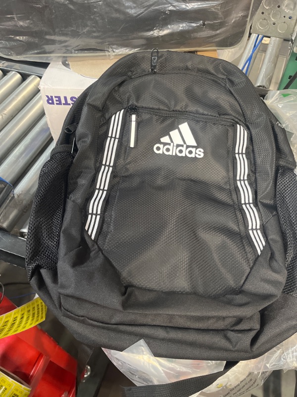 Photo 2 of adidas Excel 6 Backpack Black/White 3-Stripes 