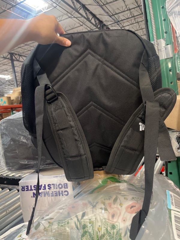 Photo 3 of adidas Excel 6 Backpack Black/White 3-Stripes 