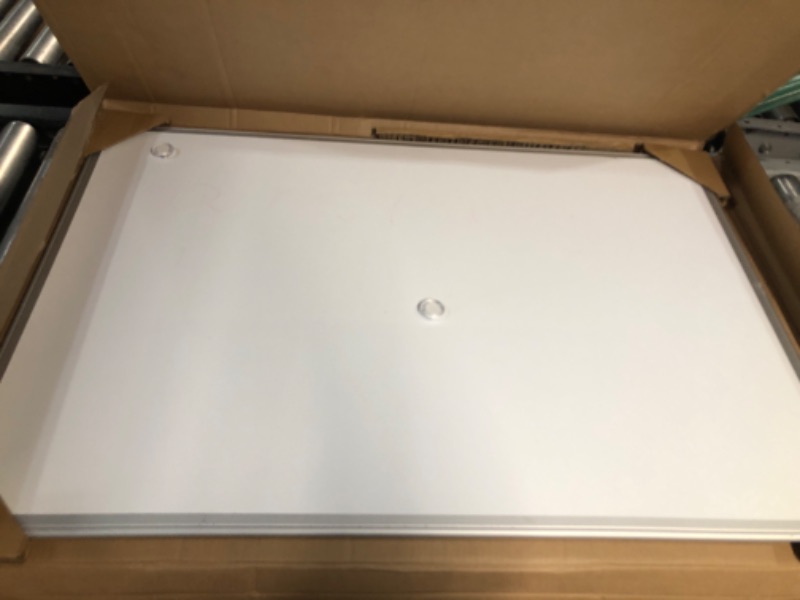 Photo 2 of XBoard Magnetic Whiteboard 48 x 36, White Board 4 x 3, Dry Erase Board with marker tray