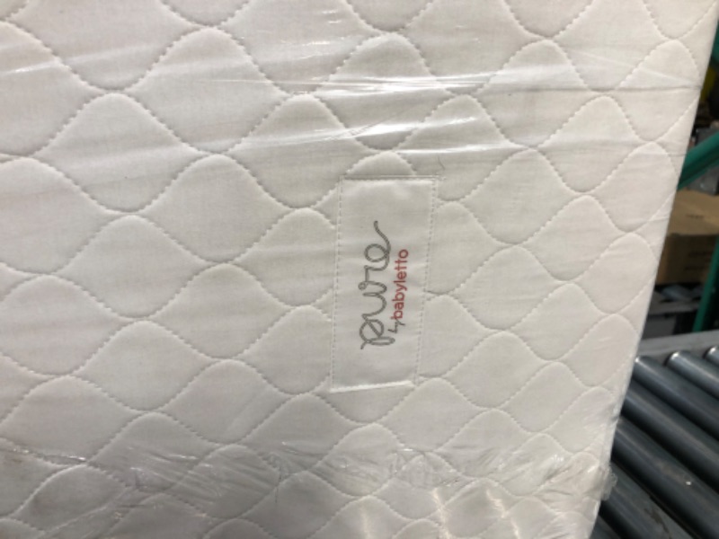 Photo 3 of Babyletto Pure Core Crib Mattress, Hybrid Quilted Waterproof Cover, 2-Stage, Greenguard Gold Certified