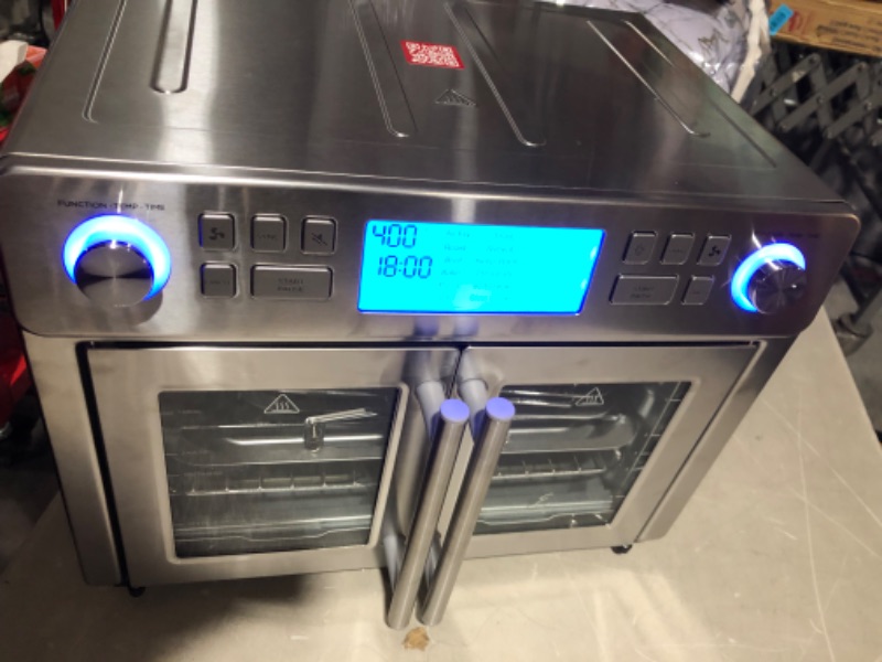 Photo 1 of ***POWERS ON - UNABLE TO TEST FURTHER***
Emeril Lagasse Everyday French Door 360 Air Fryer, 25-QT Capacity