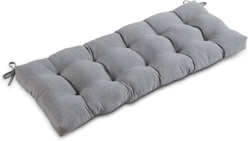 Photo 1 of **STOCK IMAGE REFERENCE ONLY** BLAZING NEEDLES 55x20-inch Bench Cushion 