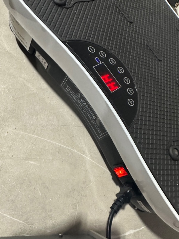 Photo 1 of PARTS ONLY/ SEE NOTES*****
TODO Vibration Plate Exercise Machine- black / white