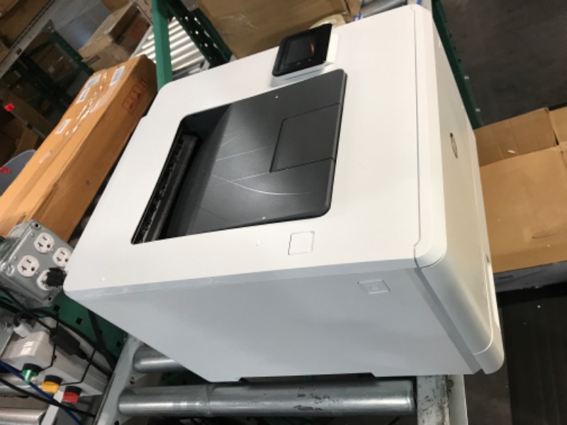 Photo 8 of HP Color LaserJet Pro M454dw Printer (W1Y45A) ,White **POWERS ON** **USED/DIRTY**