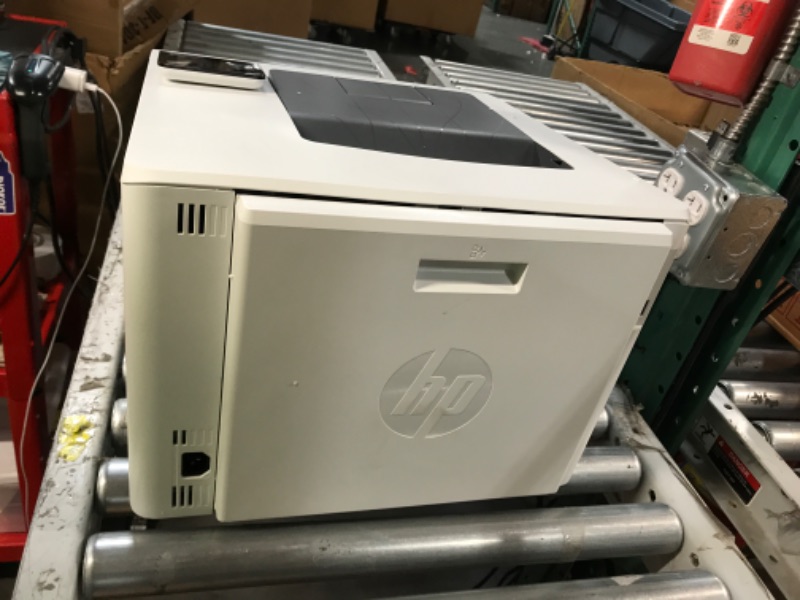 Photo 6 of HP Color LaserJet Pro M454dw Printer (W1Y45A) ,White **POWERS ON** **USED/DIRTY**