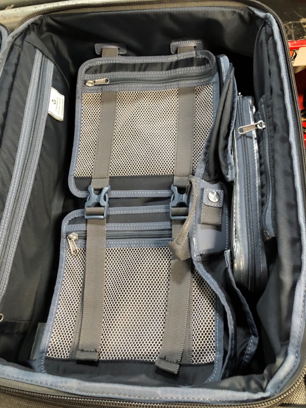 Photo 2 of *SEE NOTES* Travelpro Platinum Elite Softside Expandable Luggage, 8 Wheel Spinner Suitcase, TSA Lock, Men and Women, Vintage Grey, Carry-On 21-Inch Carry-On 21-Inch Vintage Grey