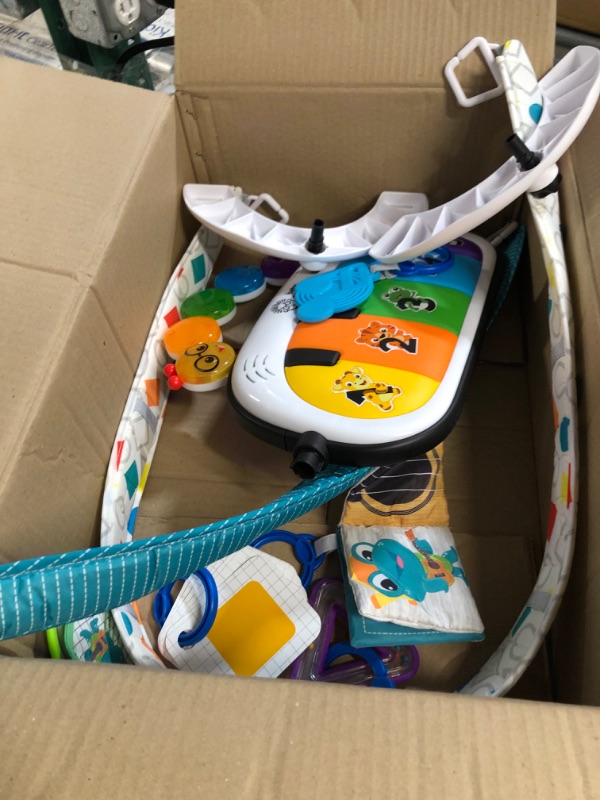 Photo 2 of Baby Einstein 4-in-1 Kickin' Tunes Music and Language Play Gym and Piano Tummy Time Activity Mat