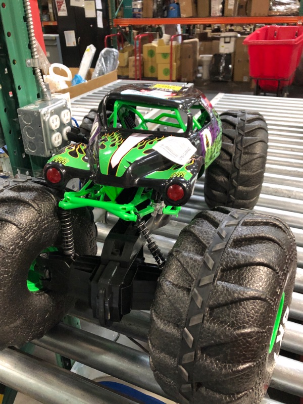 Photo 1 of *SEE NOTES* Monster Jam, Official Mega Grave Digger All-Terrain Remote Control Monster Truck, Over 2 Ft. Tall, 1:6 Scale, Kids Toys for Boys and Girls Ages 4 and up Mega Grave Digger (V2)