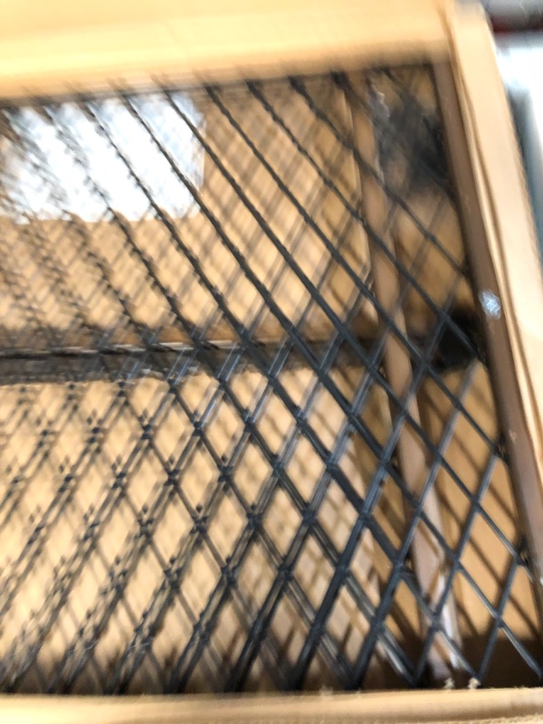 Photo 1 of *SEE NOTES* Position & Lock Baby Gate, Pressure-Mounted, Farmhouse Collection