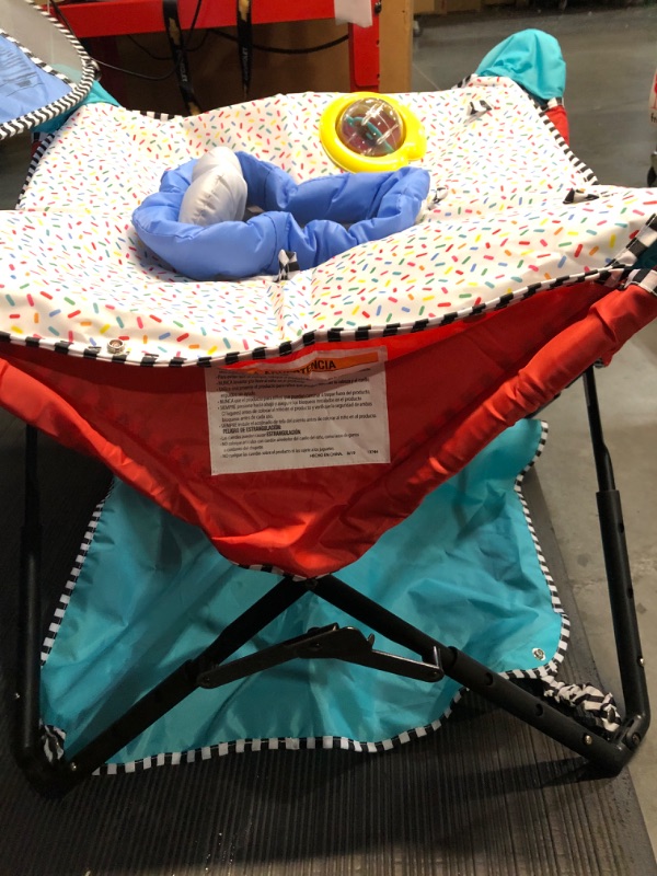 Photo 1 of *SEE NOTES* Summer® Pop ‘N Jump® SE Portable Baby Activity Center, Sweets & Treats – Lightweight Baby Jumper with Toys and Canopy for Indoor and Outdoor Use