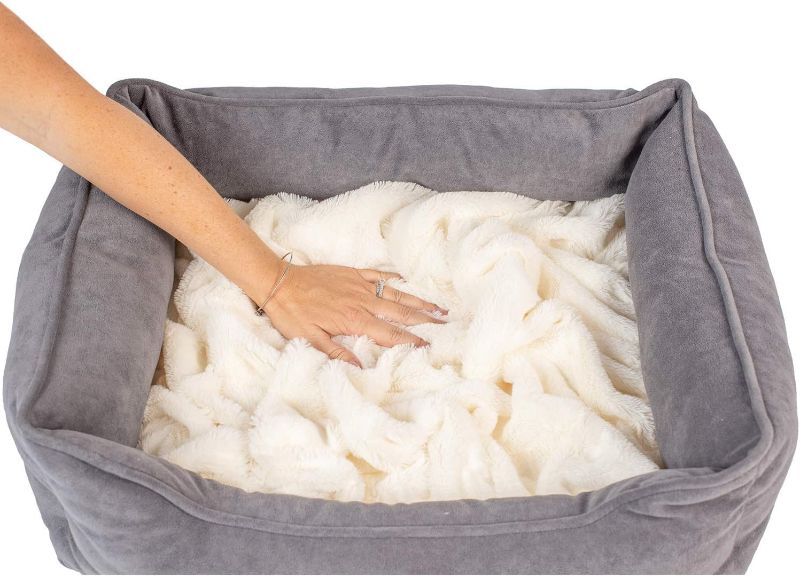 Photo 1 of *SEE NOTES* PetFusion Calming Cuddler Dog Bed, Medium
