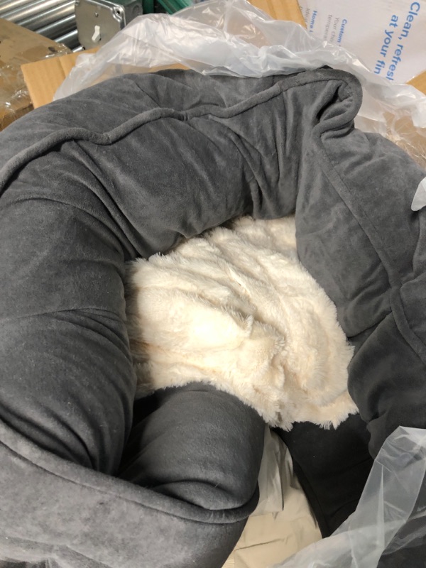 Photo 1 of *SEE NOTES* PetFusion Calming Cuddler Dog Bed, Medium