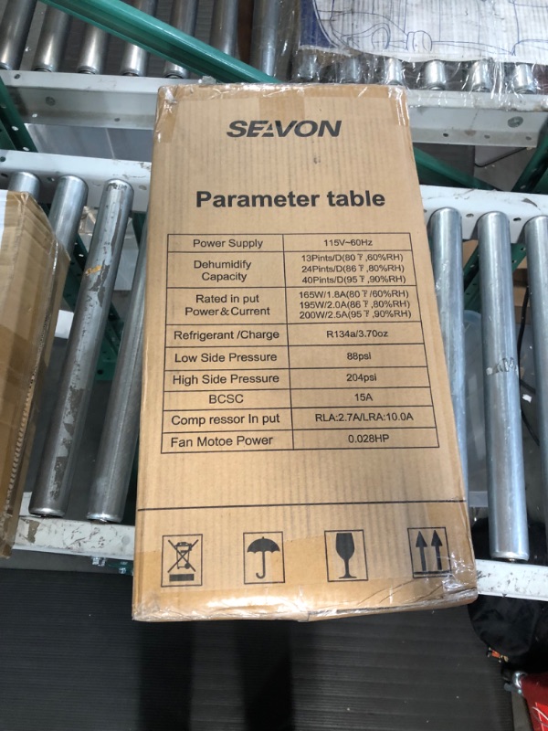 Photo 8 of  SEAVON Dehumidifier 30 Pint Dehumidifiers for 2000 Sq. Ft Home
