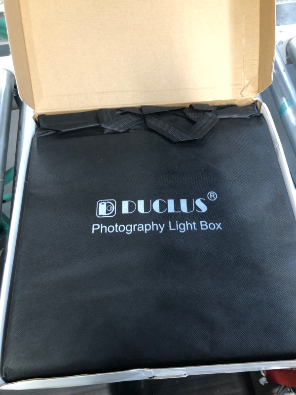 Photo 2 of DUCLUS Light Box Photography, 16x16 inch Portable with 160 LED Dimmable Lights