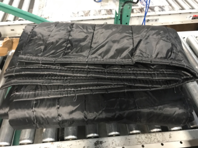 Photo 1 of **SEE NOTES** 2 Pcs Large Soundproof Blanket Sound Dampening Soundproof Blanket Cotton Felt Oxford Cloth Sound Absorption Sheet for Door Acoustic Noise Blocking Blanket Studio Sound Absorption,Black (48 x 48 Inch)