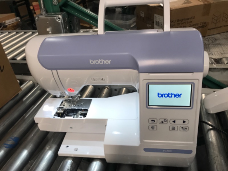 Photo 2 of [FOR PARTS, READ NOTES]
Brother PE800 Embroidery Machine