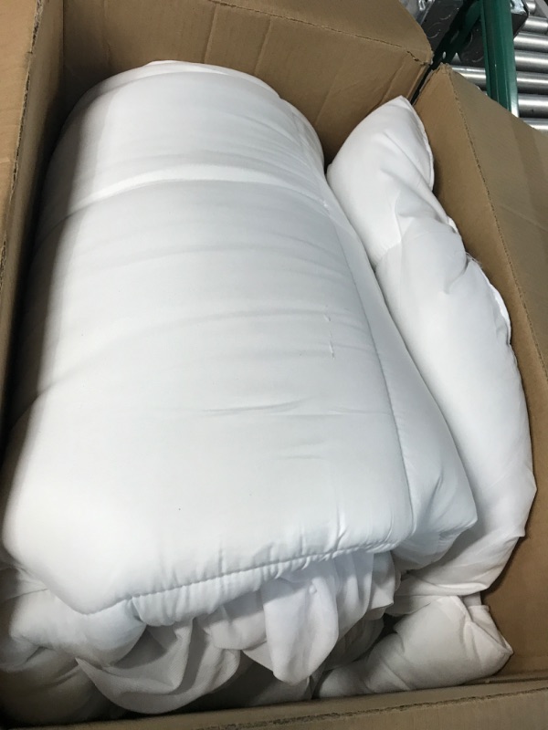 Photo 2 of **SEE NOTES** ELEMUSE Dual Layer 4 Inch Memory Foam Mattress Topper King, 2 Inch Cooling Gel Memory Foam Plus 2 Inch Bamboo Pillow Top Cover, Comfort Support Back Pain Relief King White