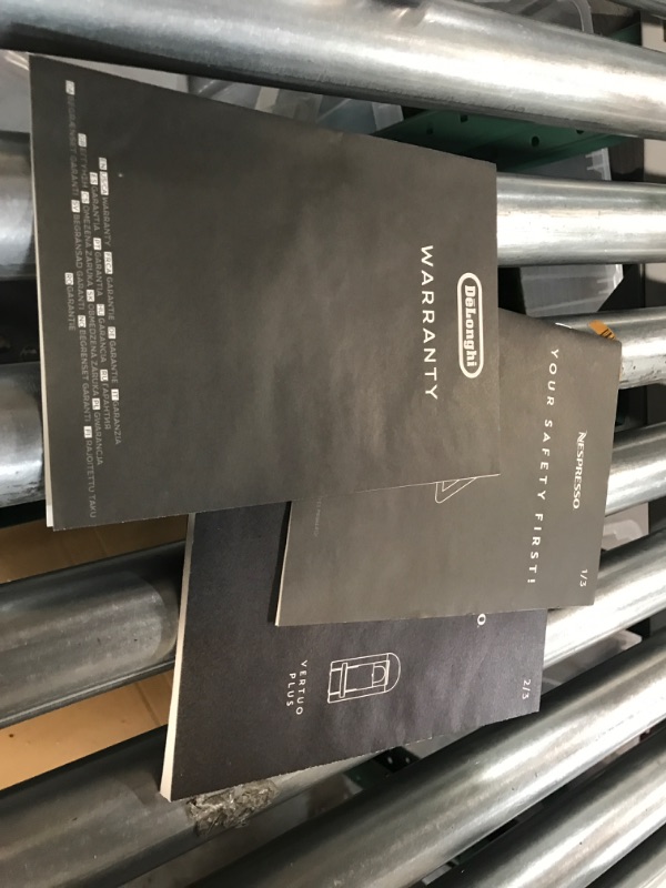 Photo 1 of Nespresso Vertuo Plus Coffee and Espresso Machine by De'Longhi with Aeroccino, Ink Black with Nespresso Capsules VertuoLine, Medium and Dark Roast Coffee Machine