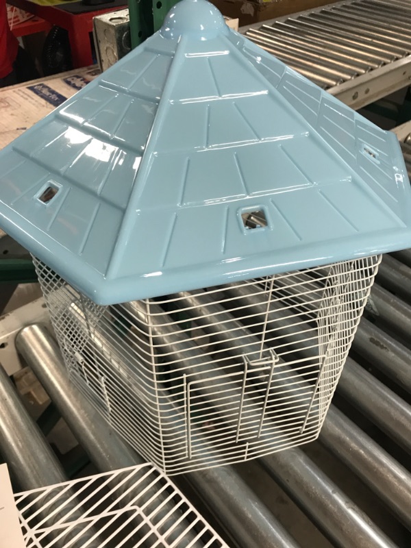 Photo 1 of **USED BUT APPEARS NEW** Prevue Pet Products SP31998LIGHTBLUE Copacabana Bird Cage, Light Blue Light Blue 12.0"L x 12.0"W x 21.5"H