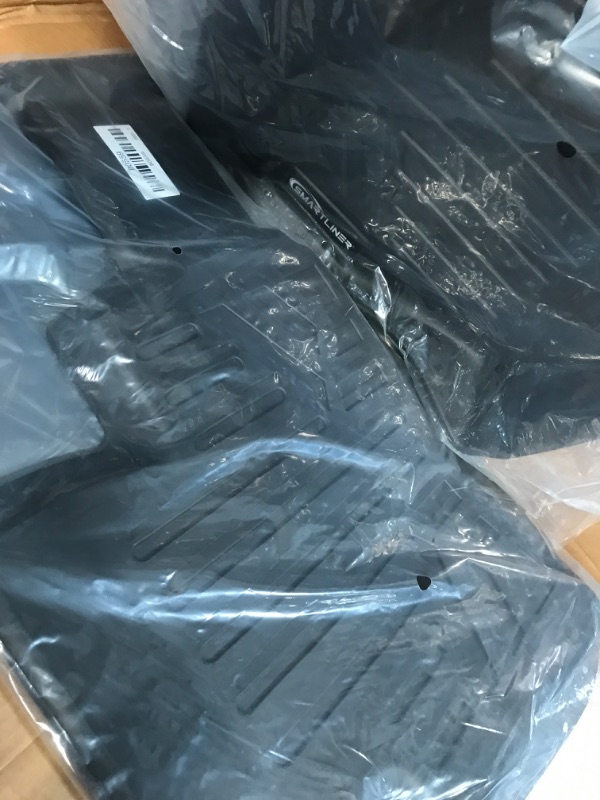 Photo 5 of **USED BUT APPEARS NEW** SMARTLINER All Weather Custom Fit Black 2 Row Floor Mats and Cargo Liner Set Compatible with 2019-2023 Audi E-Tron/E-Tron Sportback (Only fits Without 2nd Row Retentions)