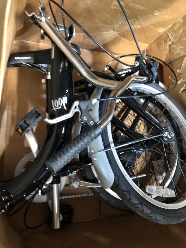 Photo 5 of **SEE NOTES** Schwinn 20-Inch Loop Folding Bike Bike and Lock