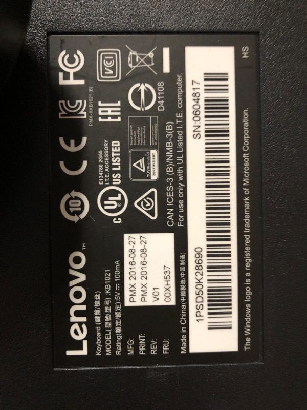 Photo 5 of Lenovo ThinkCentre M60e MFF Business Desktop, Intel Core i3-1005G1 Processor, 8GB RAM, 256GB SSD, HDMI, Display Port, RJ-45, Wi-Fi 6, Wired Keyboard & Mouse, Windows 11 Pro, Black 8GB RAM | 256GB SSD