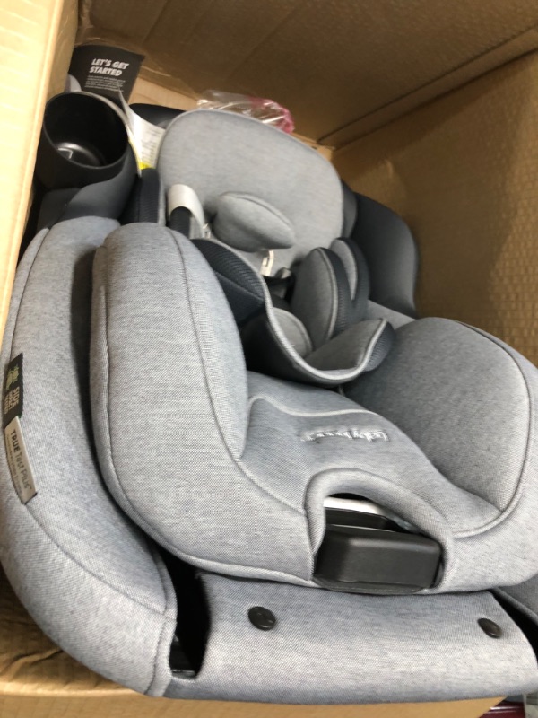 Photo 4 of Baby Jogger City Turn Rotating Convertible Car Seat | Unique Turning Car Seat Rotates for Easy in and Out, Phantom Grey