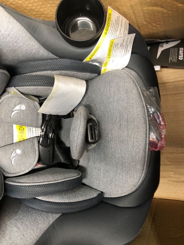 Photo 5 of Baby Jogger City Turn Rotating Convertible Car Seat | Unique Turning Car Seat Rotates for Easy in and Out, Phantom Grey