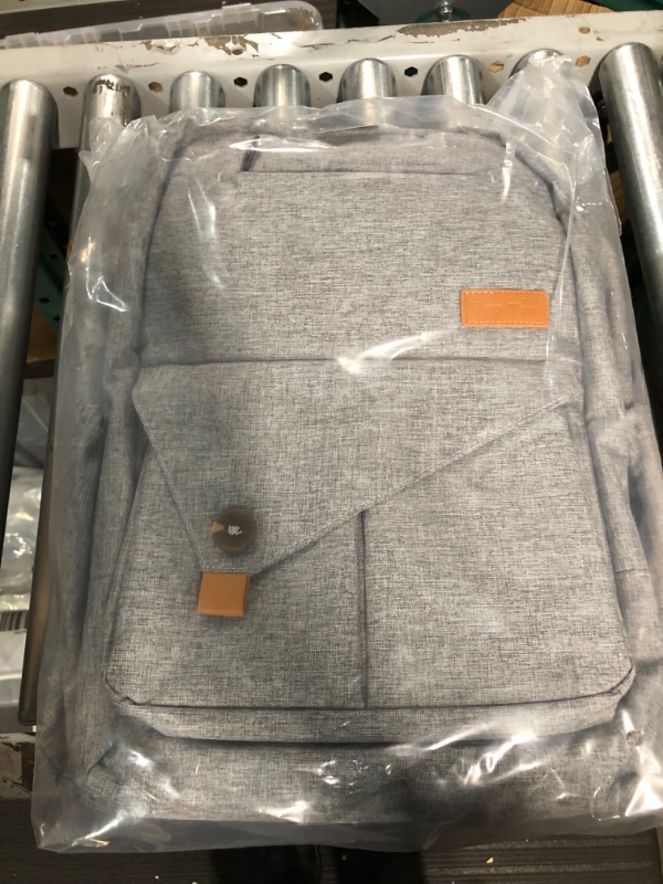 Photo 1 of Hap Tim Multi-Function Large Baby Diaper Bag Backpack (Gray-5284)