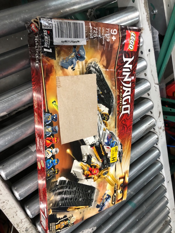 Photo 6 of **MISSING HALF THE PIECES, SEE PHOTOS** LEGO NINJAGO Legacy Ultra Sonic Raider 71739 Building Kit with a Motorcycle, Plane and Collectible Minifigures; New 2021 (725 Pieces) Frustration-Free Packaging