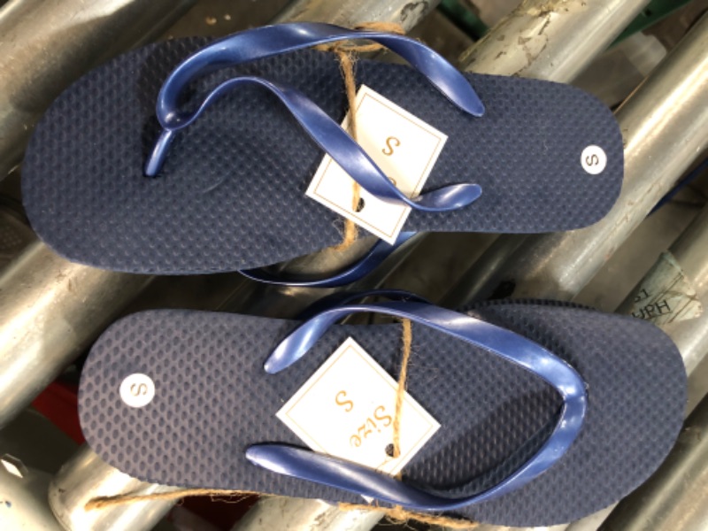 Photo 3 of (2x) Pair S Flip Flops - Blue