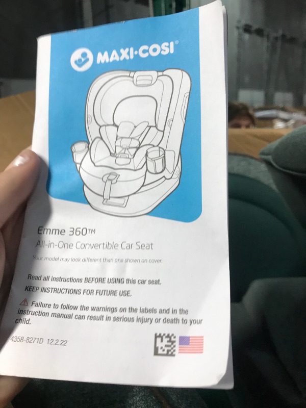 Photo 5 of *USED*
Maxi-Cosi Emme Convertible Car Seat