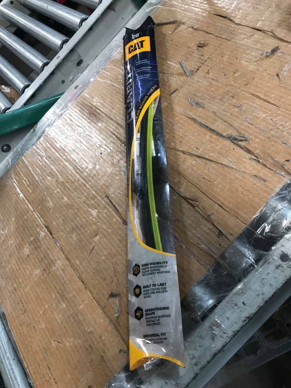 Photo 1 of * used *
Caterpillar Clarity Premium Performance All Season Replacement Windshield Wiper Blades for Car Truck Van SUV (20 Inches
