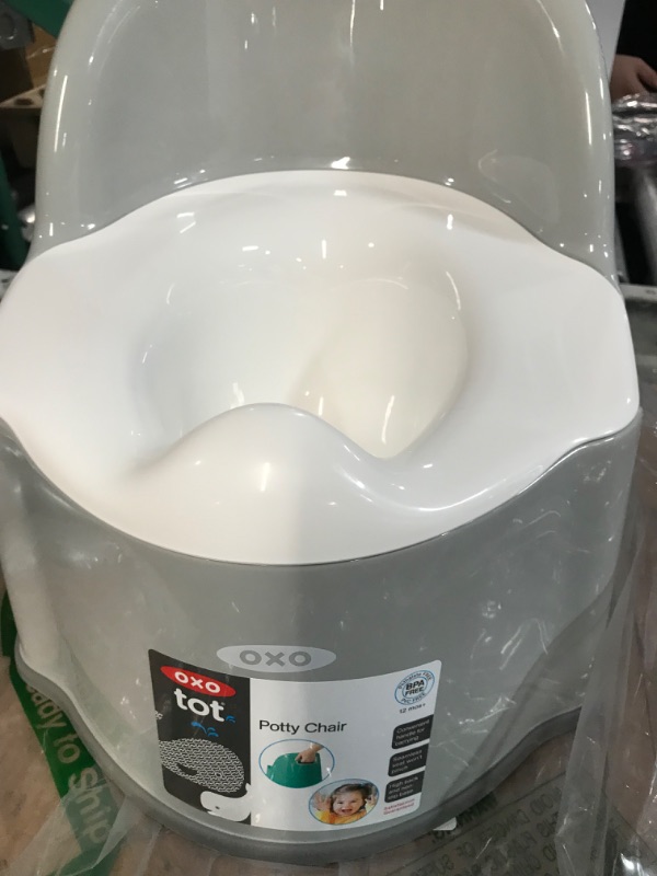 Photo 4 of *USED* *MINOR DAMAGE*
OXO Tot Potty Chair, Gray 