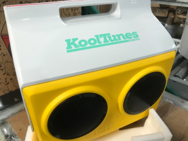 Photo 4 of Igloo KoolTunes Boombox Cooler Red Cooler