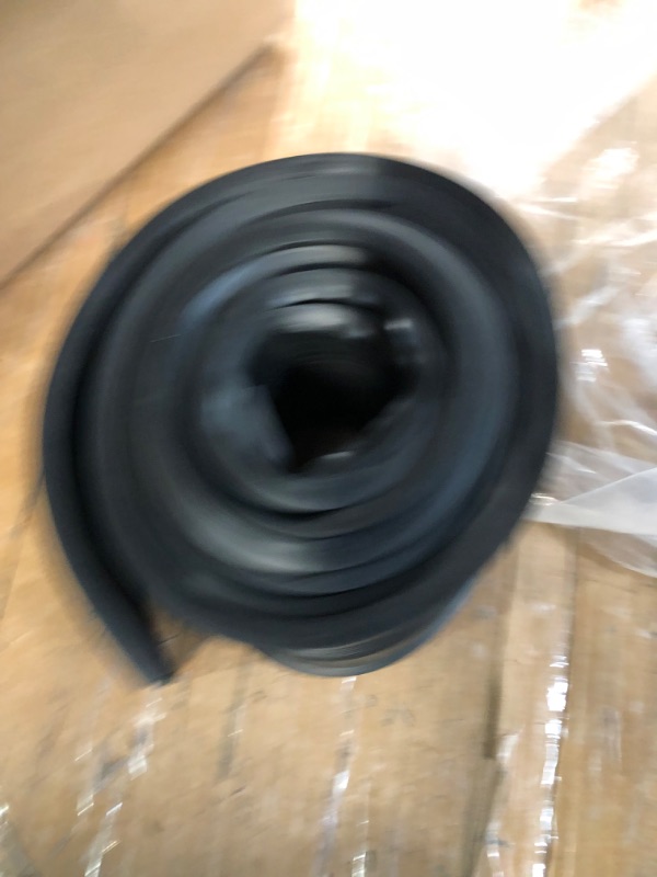 Photo 2 of *USED*
10 Feet Length Garage Door Bottom Weather Stripping Kit Rubber Seal Strip Replacement, 5/16" T Ends, 3 3/4" Width