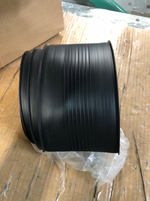 Photo 3 of *USED*
10 Feet Length Garage Door Bottom Weather Stripping Kit Rubber Seal Strip Replacement, 5/16" T Ends, 3 3/4" Width