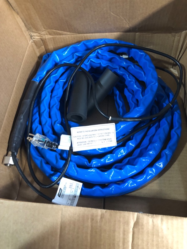 Photo 2 of Camco Heated Drinking Water Hose, - 20° F, 25-Foot, 5/8-Inch ID 25' Cold Weather (Freeze Protection to - 20?F) Standard Packaging