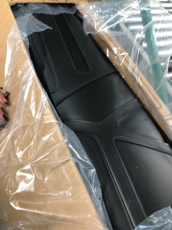 Photo 2 of SMARTLINER All Weather Custom Cargo Liner Trunk Floor Mat Black for 2019-2022 Cadillac XT4