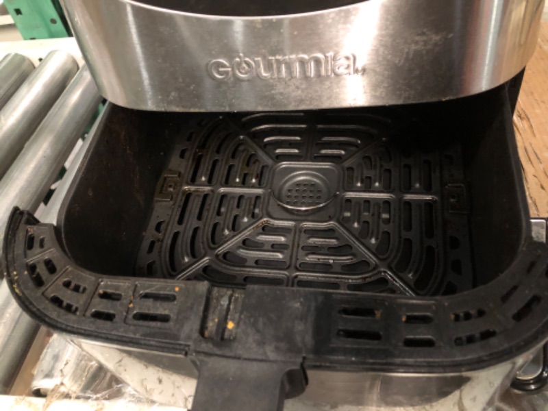 Photo 3 of *damage* *used*
Gourmia 6-Qt. Stainless Steel Digital Air Fryer